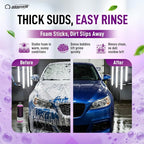 Nanoskin HYPER SUDS Foaming Car Wash Shampoo 1 Gallon - Ultra Concentrated: Works with Foam Cannon, Foam Gun, Bucket Wash, Pressure Washer | Ideal for Use in Mixing/Metering systems | 800:1 Dilution