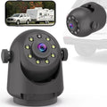 YEOIZO Wireless Magnetic Backup Camera for Trailers/RV/Camper - WiFi Rechargeable HD Night Vision, No Wiring/Drilling, Easy Hitch Alignment, Compatible with iPhone/Android/iPad (Gooseneck/Fifth Wheel)