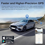 Mangoal 4K Dash Cam fit for GMC Sierra 1500 2022-2026 HD 2024-2026 Pro SLE Elevation SLT AT4X Denali Ultimate Accessories (Model C), Integrated OEM Look, GPS, WiFi & App, 64GB Card