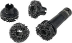 K233 Wheel Hub Resurfacing Kit, Brake Surface and Stud Cleaner, 1/2-Inch Drive, 4 Pads