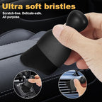 8-Piece Car Interior & Exterior Cleaning Kit - 160g Gel (128% More Than 70g), Boars Hair Brushes, Ultra-Soft Detail Brush, Microfiber Cloths, Duster | for Auto/Truck/SUV