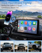 PZK Car Phone Mount for Honda HRV 2023-2025 2026/CRV 2023-2026/ Honda Pilot 2023-2026 Accessories 7/9-inch Screen Compatible with MagSafe HR-V CR-V Car Phone Holder Not Affect Air Vent