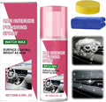 Car Polishing Cleaner Interior, 2026 New Multipurpose Car Interior Cleaner, Car Dashboard Polish, Portable Interior Detailer Spray, Vehicle Interior Polishing Cleaner for Drivers (1)