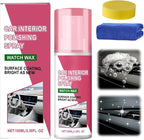 Car Polishing Cleaner Interior, 2026 New Multipurpose Car Interior Cleaner, Car Dashboard Polish, Portable Interior Detailer Spray, Vehicle Interior Polishing Cleaner for Drivers (1)