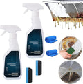 Oil Stain Removal,Kitchen Cleaner Spray,Oil Stain Cleaner,All-Purpose Kitchen Pot and Pan Cleaner,Remove Stubborn Stains (2 Pcs)