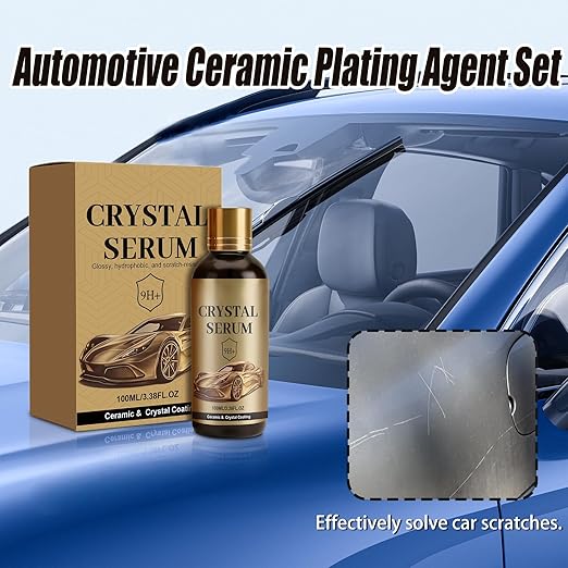 PTZ Crystal Serum, Ceramic Coating for Cars, 9H Graphene Coating for Auto Car Detailing, High Gloss Shine (1PC)