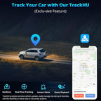 A5L 7'' Android Double DIN Car Stereo with 1080P Front Dash Cam, DriveChat AI, Wireless CarPlay & Android Auto, DSP 24-Band EQ, HDMI Out, Fast Boot, WiFi/BT/USB Tethering, GPS Track