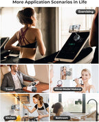 Upgraded Vacuum Magnetic Phone Holder Stand [89+LBS Strongest Suction & 24*N55 Ultra Magnetic] 360° Adjustable Car Phone Mount for MagSafe Suction Cup, Compatible with Car/Gym/Mirror for iPhone 17 16