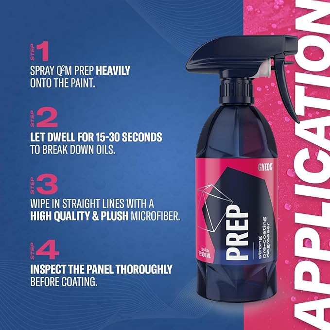 GYEON Prep Redefined 1000 ml - Pre Coating Car Prep Spray | Ceramic Coating Prep Spray for Proper Ceramic Coating Application