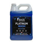 Image Wash (1-Gallon Platinum Wash Car Soap Concentrated pH-Neutral Foam Soap for Foam Cannon & Bucket wipe Safe for Wax Ceramic Coatings High Lubricity Biodegradable Formula with Bubble Gum Scent