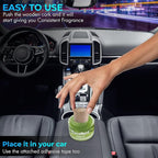 TASOTTI Tasotti Excellent Car Perfume Air Freshener, Luxury Car Air fresheners and Car Odor Eliminator, Long Lasting Scent Up to 75 Days (Coconut)