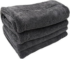 Plush Microfiber Car Wash Towel High GSM Auto Detailing Drying Cloth