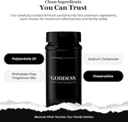 Mavwicks Fragrances - Upholstery Deodorizer (Goddess) 16 Oz - Rug, Couch & Carpet Deodorizer - Vacuuming Powder, Pet Safe Carpet Freshener Powder - Odor Eliminator for Home