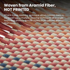 pitaka for iPhone 16 Pro Max Case Compatible with MagSafe, Thin & Light Case iPhone 16 Pro Max with a Caseless Feel, 1500D Aramid Fiber Woven [Tactile Woven-Sunset]