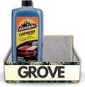 Concentrated Car Wash 24 oz Bundle with Microfiber Cloth - Powerful Car Wash Soap for Tough Dirt and Road Grime - Gentle on Wax Protection - Foaming Car Soap for a Spotless Shine - (2 Items)