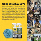 Chemical Guys Pet Mess Cleaning Kit, Furbidden Odor Eliminator 16 oz with Interior Detailing Brush Cleans, Pet Smells, Hair and Light Dirt for Cars Trucks SUVs Home Interiors and Upholstery Care