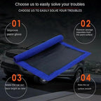 Clay Towel – Volcanic Mud 30x30cm | Professional Car Detailing and Overspray Removal Cloth | Black Line Pad for Restoration | High-Performance Synthetic Bar Alternative for Vehicle