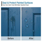 Rain Guard Water Sealers SP-9005 Paint Sealer 5 Gallon - Clear Semi-Satin Finish - Water Repellent Protection for All Painted Surfaces - Water-Based Silane/Siloxane Acrylic