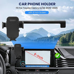 Car Phone Holder Fit for Toyota Camry LE/SE 2025-2026 Accessories -Cell Phone Mount for Camry 8 inch Touchscreen Hands-Free 360° Rotation(NOT FIT 12.3 inch) Does Not Affect Air Vent
