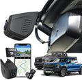 Ford F150 Front 4K & Rear 1080P Dash Cam for 2013-2026 F250/F350/F450 Super Duty 2015-2026 XLT Lariat King Ranch Raptor,G-Senson,OEM Look,Free App & 5G WiFi,128GB Card