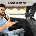 OHLPRO 2 in 1 Backseat Car Charging Station Box, 45W Fast Charge Multi Retractable Car Charger for Uber Chargers for Passengers, for iPhone/Samsung and Tablets - Headrest Bars Car