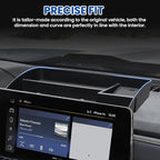 Autorder Center Console Dash Organizer for 2023-2026 Chevy Chevrolet Colorado Accessories Dashboard Insert Tray with Cellphone Holder Storage Box with Anti-Slip Mat
