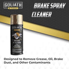 Kogler Goliath Steel Non-Chlorinated Brake Cleaner Spray, Low-VOC Fast-Drying Brake Parts Degreaser, Removes Grease, Oil & Brake Dust, 14 oz, Case of 24