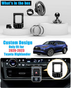 Car Phone Holder, Air Vent Phone Holder, Car Mount for Toyota Highlander 2020-2023, Magsafe Magnetic Navigation Stand Fit for iPhone 17 16 15 14 13 12 Pro Max Plus Mini, Magsafe Case, All Phones