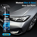Ceramic Coating Spray for Cars, Nano Ceramic Car Wax Spray, Hydrophobic Top Coat, High Gloss Paint Protection, Water Beading Quick Detailer, Scratch & UV Protection Car Polish Spray -17 Fl.Oz