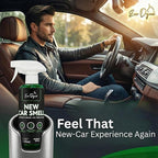 New Car Smell Spray (16oz), Made in USA | Long Lasting Car Air Fresheners Eliminates Odor - Air Fresheners for Cars, Trucks, & Other Vehicles – Fresh Scent Air Freshener Spray by Evo Dyne (3-Pack)