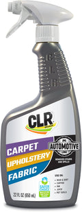 CLR Brands Automotive Carpet, Upholstery & Fabric Cleaner, 22 oz. Spray Bottle, Fast-Acting Stain Remover, Cleans Mud, Coffee, Ink, Blood and More, Automotive Carpet and Upholstery Cleaner