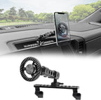 BESTAOO Phone Mount MagSafe Compatible with 2019-2026 Chevy Silverado/GMC Sierra 1500 Dash Phone Holder Interior Accessories, 360° Adjustable Cell Phone Mount (Magnetic)