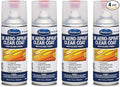 Eastwood 2k Aerosol Spray | Clear Coat Automotive Paint Aerosol Spray with Long-lasting and Durable Finish 11.8 Oz Can | Clear Coat | 4 Pack