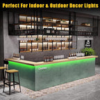 YM E-Bright Green Led Strip Lights,16.4ft / 5M 600 SMD Waterproof IP68 Flexible Decoration for Cars Motorcycle Stage Wedding Party Event Garden Underwater Outdoor Indoor (No Power Adapter)