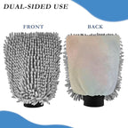 Color Gradient Microfiber Mitt for Cars Scratch Free Wash Mitts for Cars Washing Sponge Detailing Car Hand Wash