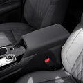 LUWU Center Console Cover Hidden Storage Box Compatible with 2025 Mitsubishi Outlander Silicon Material [2 in 1 Design] Armrest Cover Center Console Hidden Organizer Box (NOT for Outlander PHEV&Sport)