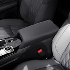 LUWU Center Console Cover Hidden Storage Box Compatible with 2025 Mitsubishi Outlander Silicon Material [2 in 1 Design] Armrest Cover Center Console Hidden Organizer Box (NOT for Outlander PHEV&Sport)