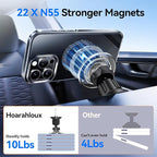 for MagSafe Car Mount,【22 N55 Super Magnets】Magnetic Phone Holder for Car Air Vent, HandsFree Cell Phone Mount Car Accessories for Men Women Compatible with iPhone 17 16 15 14 13 12 Pro Max
