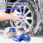 GES Car Clay Bar for Car Detailing 6 Pack 600g, Auto Detailing Clay Bar Cleaner, Grade Cleaner Kit for Coating Polisher Car Wash Kit Cleaning RV Cars Boats Bus