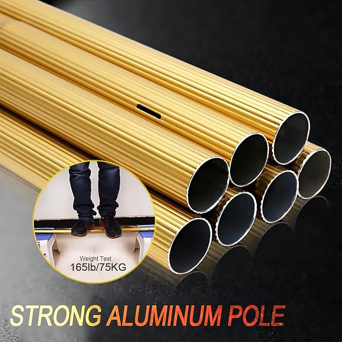 Window Cleaning Telescopic Pole, Water Fed Extendable Brush for Photovoltaic Panel Cleaning/Window Clean (3.6m/12ft)