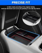Autorder Center Console Organizer for 2022 2023 2024 Hyundai Tucson Accessories Armrest Storage Box Secondary Insert Tray with 2 Color Mats