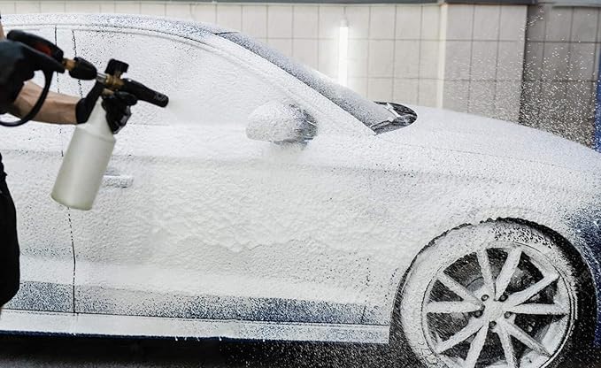 Ceramic Snow Foam Car Wash Shampoo High-Gloss Hyper Foaming Ceramic Car Wash Soap 1 GALLON