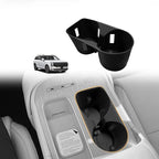 Muslogy Center Console Cup Holder Inserts Compatible with 2026 Hyundai Palisade Accessories Middle Console Drink Holder Silicone Liner Organizer Non-Slip Drink Stopper
