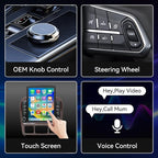 Android 14 Car Radio Compatible with Mercedes Benz S-Class W220 1998-2005,4G+64GB,9.7" Touch Screen Car Stereo with Wireless Carplay Android Auto,FM/GPS/SWC/Mirror Link/Backup Camera