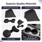 LUWU 2026 RX Dashboard Non-Slip Mat Center Console Cup Holder Compatible with 2023 2024 2025 2026 Lexus RX350/RX450/RX500 Accessories Silicone Protective Pad Liner Protective Pad 2-Pack