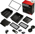 Center Console Organizer Tray for Tesla Model Y Juniper Accessories 2026 and Model 3 Highland Accessories 2024 2025 2026 for Tesla Accessories Cup Holder Matte Black (12PCS-My Juniper 2026+)