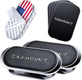 CARMOUNT F1 Dashboard Car Mount (2-Pack) | Magnetic Phone Holder for Car, Ultra Strong 8X N52 Magnets, 360° Rotation, Universal Dash Mount for All Phones and Tablets | Car Mount Magnet for iPad