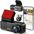 4K+2K Dash Cam Front and Rear, Dual Band WiFi, Dash Camera for Cars, with 5.8GHz WiFi, GPS Tarcking, Dash Camera with Night Vision, G Sensor, Loop Recording, Support ADAS BSD LCA
