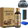 Ceramic Car Coating Kit - Crystal Serum, Crystal Serum Advanced Graphene Ultra Ceramic Coating for Cars, 9h+ Hardness Professional Ceramic Coating For Paint Glass & Wheel (1 PCS)