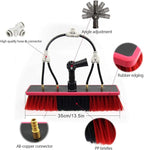 Photovoltaic Panel Cleaning Brush,High-Altitude Cleaning Brush,with Extension Pole,Water Fed Pole Brush Tool,Telescopic Window Cleaning Tools,3.6M (6M)